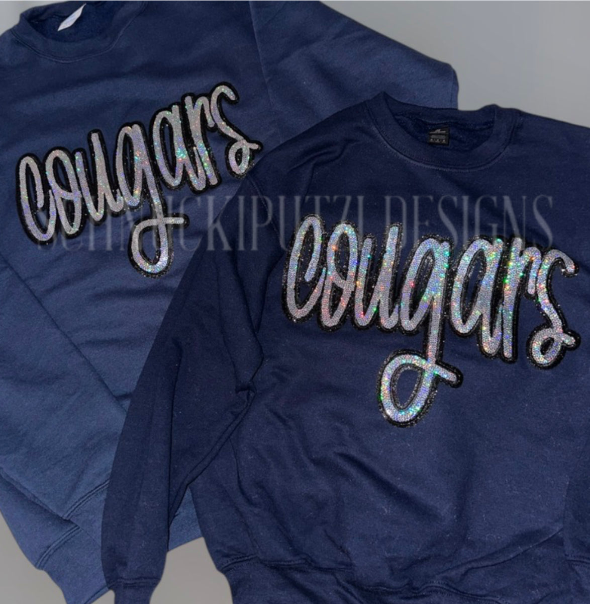 Cougars Sequin Crew
