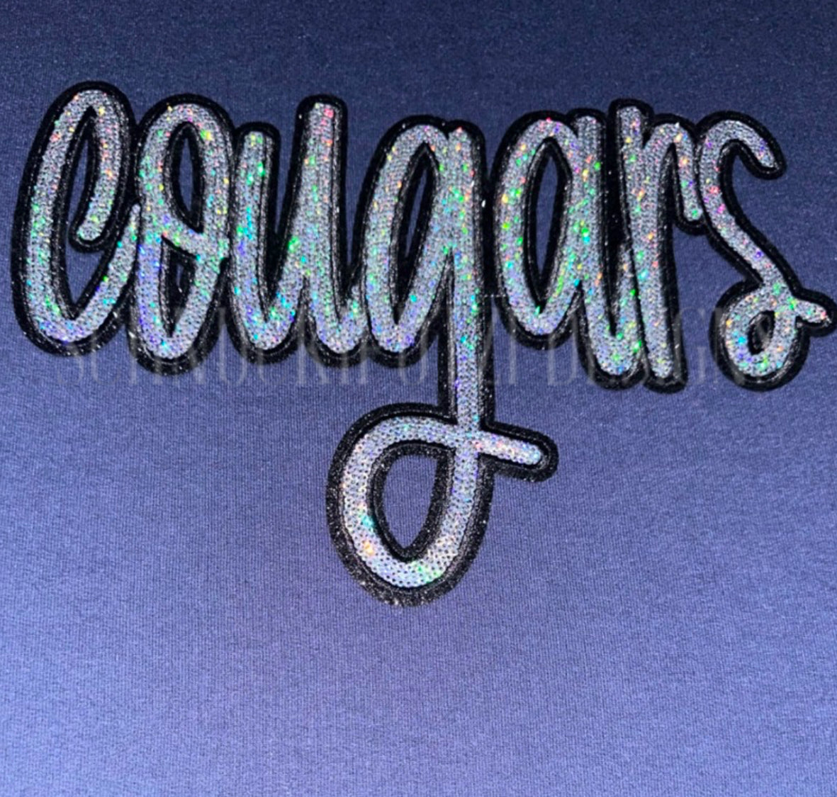 Cougars Sequin Crew