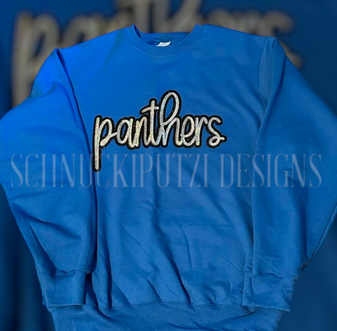 Panthers Sequin Crew