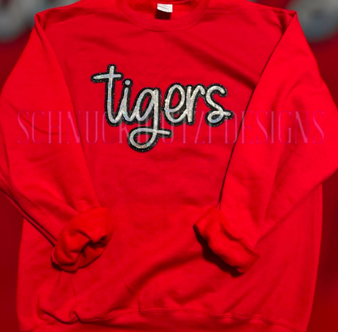 Tigers Sequin Crew