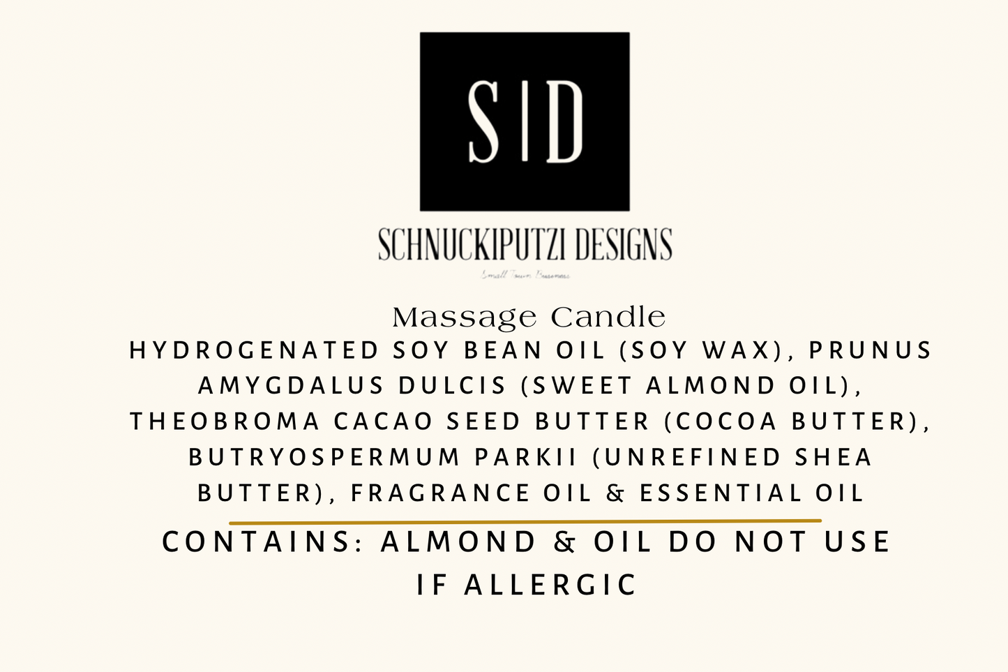 Massage Candle